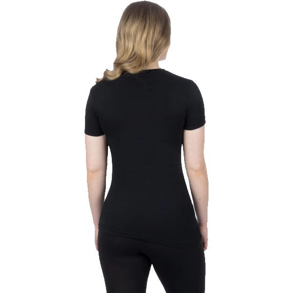 T-Shirt Helium Premium Femme Noir Dos