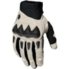 Gants de Motocross Bomber CE Fox blanc, dessus