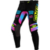 Pantalon de Motocross Podium Gladiator Noir/Multicolore de devant