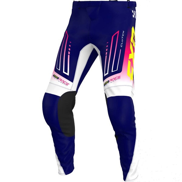 Pantalon Clutch Blanc/Mauve