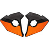 Couvercles Latéraux Maverick Mod Orange/Noir en paire