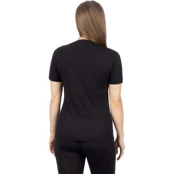 T-Shirt Race Div Premium Femme Noir Dos