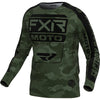 Chandail de Motocross Clutch Vert/Camo