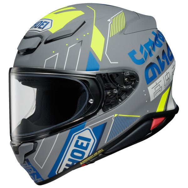 Casque Intégral de Moto RF-1400 TC-10 Shoei gris