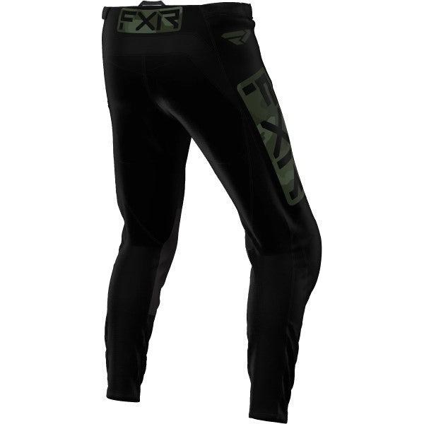 Pantalon de Motocross Clutch FXR Noir/Camo de derrière