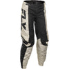 Pantalon de Motocross F-16 Femme Noir/Blanc de face