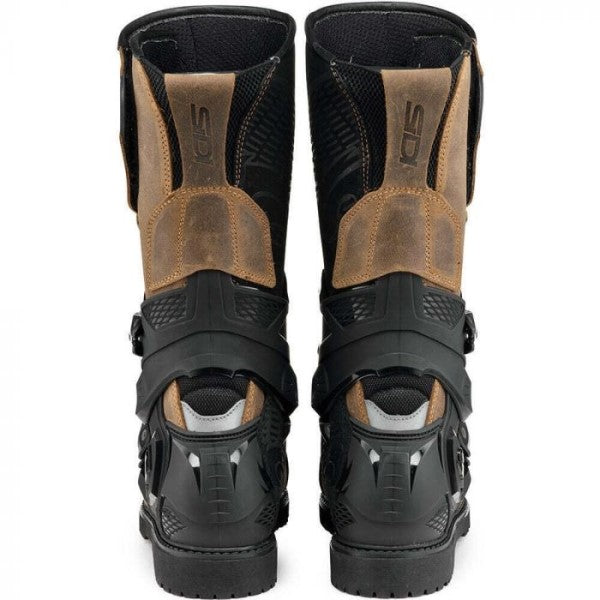 Bottes de Moto Adventure 2 Gore-Tex/Sidi brun arrière