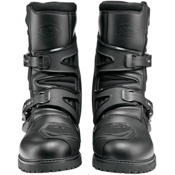 Bottes de Moto Mid Adventure 2 Gore-Tex Noir en paire de face
