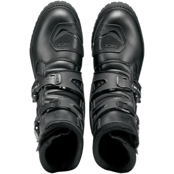 Bottes de Moto Mid Adventure 2 Gore-Tex Noir en paire de dessus