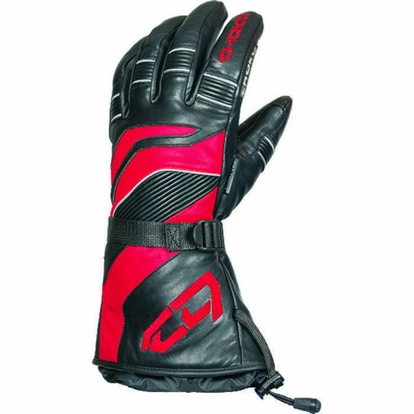 Gants de Motoneige Adventurer Rouge extérieur