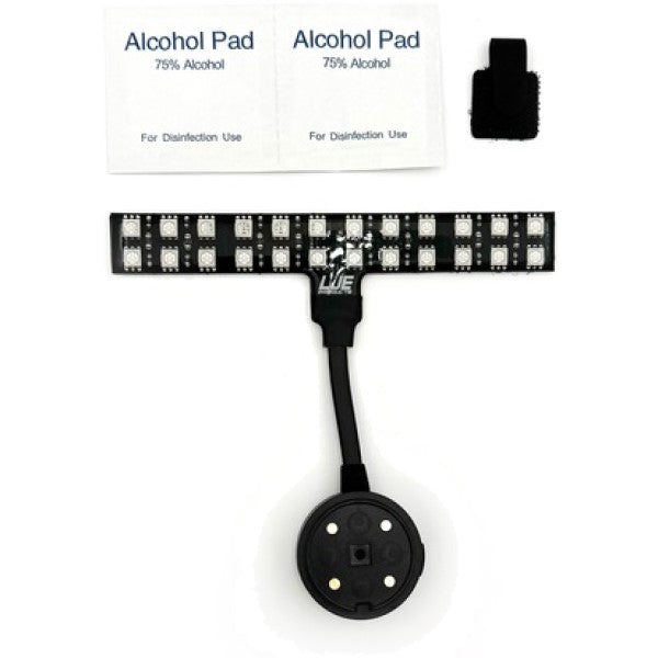 Lumière de Sécurité pour Casque Oxygen avec accessoires de face