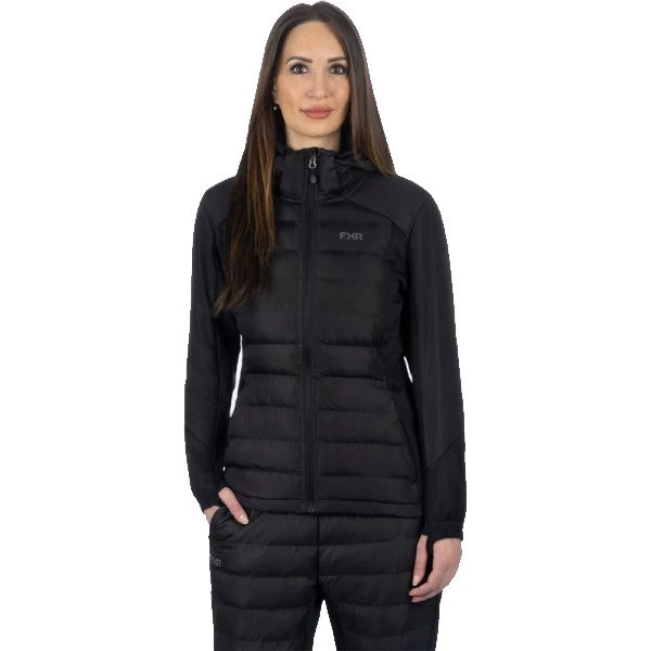 Manteau Matelassé Phoenix Femme Noir