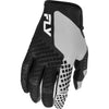 Gants de Motocross Kinetic/Fly/noir gris/ coté extérieur