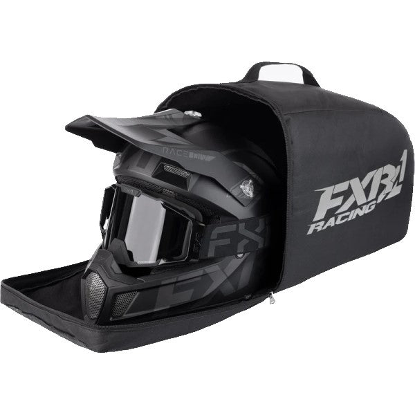 Sac pour Casque de Motocross FXR Noir, Intérieur 