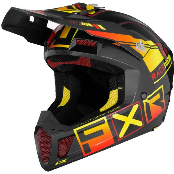 Casque de Motocross Clutch CX Pro MIPS Noir/Jaune