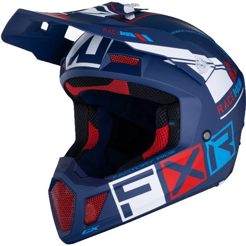 Casque de Motocross Clutch CX Pro MIPS Bleu