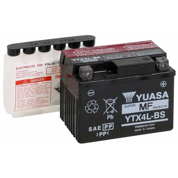 Batterie Sans Entretien Yuasa YTX4L-BS