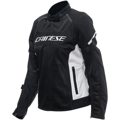 Manteau de Moto Tex Air Frame 3 Femme Noir/Blanc