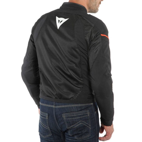 Manteau de Moto Dainese Air Frame D1 Noir Rouge Modèle Dos