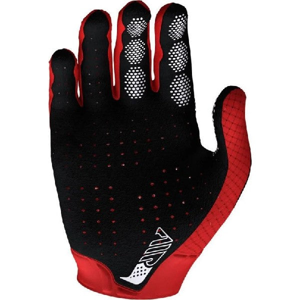 Gants de Motocross Air Mono Junior Rouge/Blanc, Paume