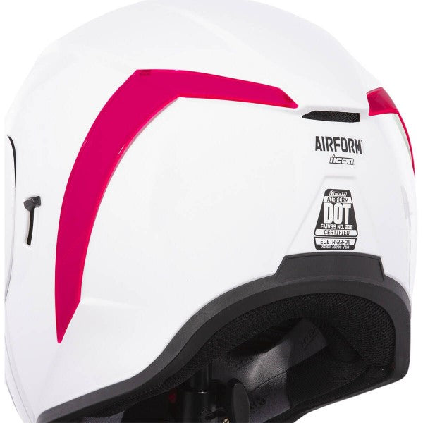 Aileron Arrière pour Casques Airform Icon Rouge Foncé, arrière