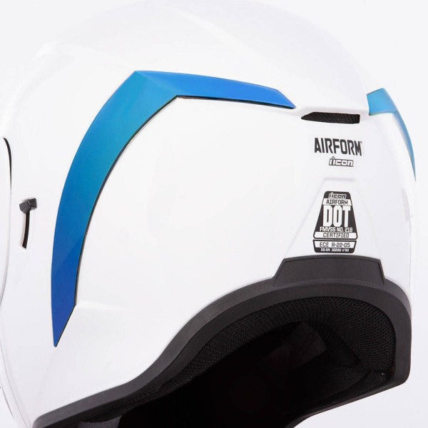 Aileron Arrière pour Casques Airform Icon Bleu, arrière 