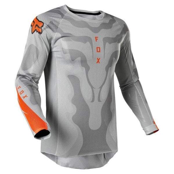 Chandail de Motocross Airline Exo Gris, de face