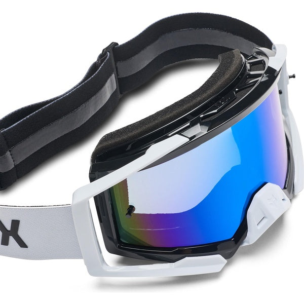 Lunettes de Motocross Airspace Clutch/Fox, noir blanc