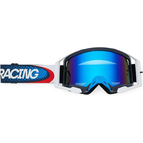 Lunettes de Motocross Airspace Temper/Fox, bleu