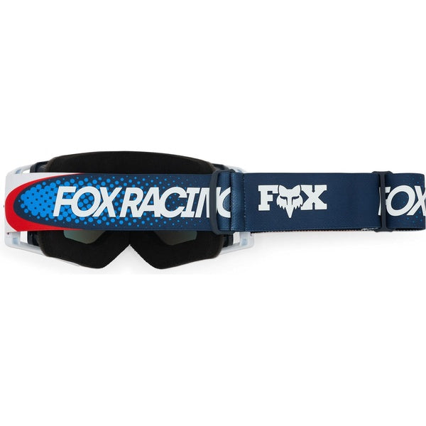 Lunettes de Motocross Airspace Temper/Fox, bleu