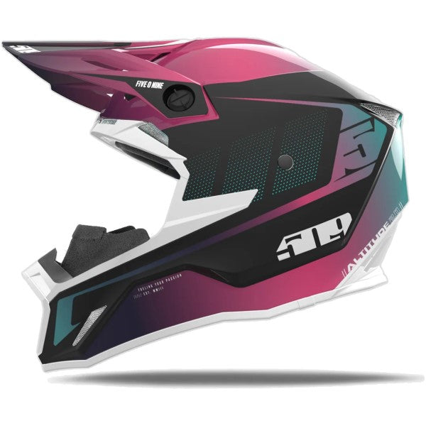 Casque de Snowcross Altitude 2.0 Rose/Noir de droite