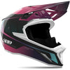 Casque de Snowcross Altitude 2.0 Rose/Noir incliné de gauche