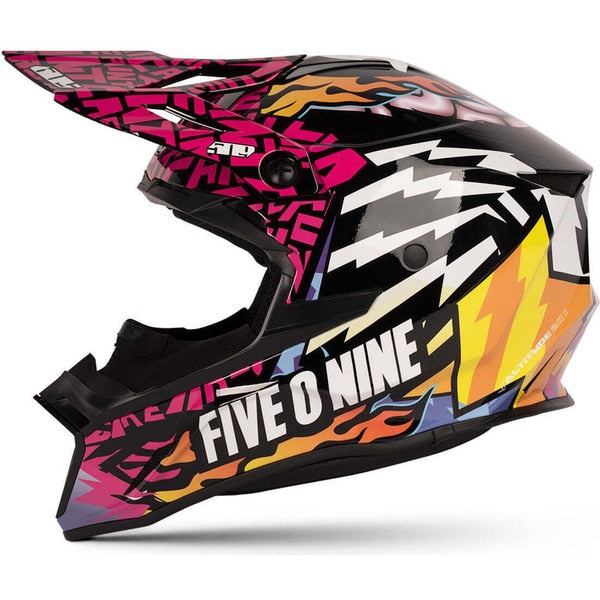 Casque de Snowcross 509 Altitude 2.0 KB43VER Multicolore, côté gauche