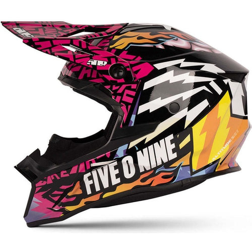 Casque de Motoneige Hors-Sentier 509 Altitude 2.0 KB43VER Multicolore, côté gauche