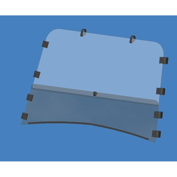Windshield Combo Arctic Cat Prowler Square 2006-11