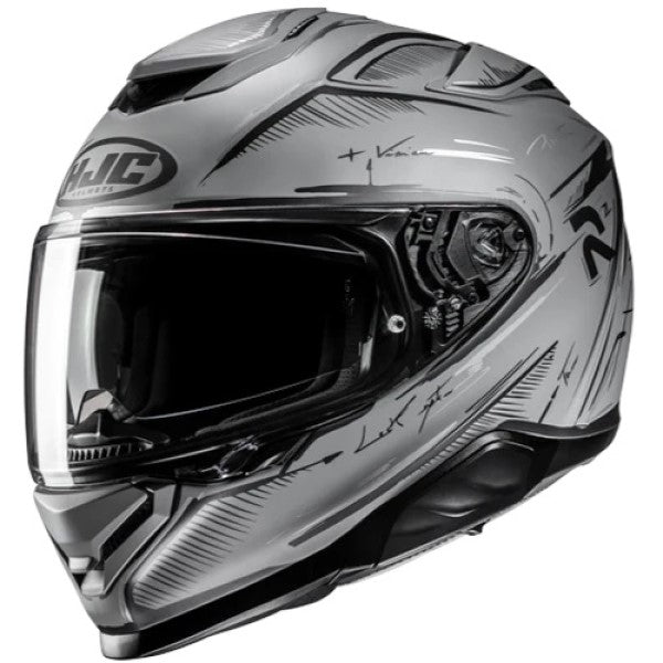 Casque Intégral de Moto RPHA 71 Teth HJC argent