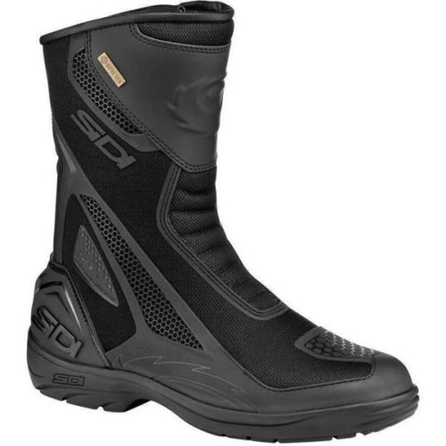 Bottes de Moto Aria Gore/sidi, noir, coté droit