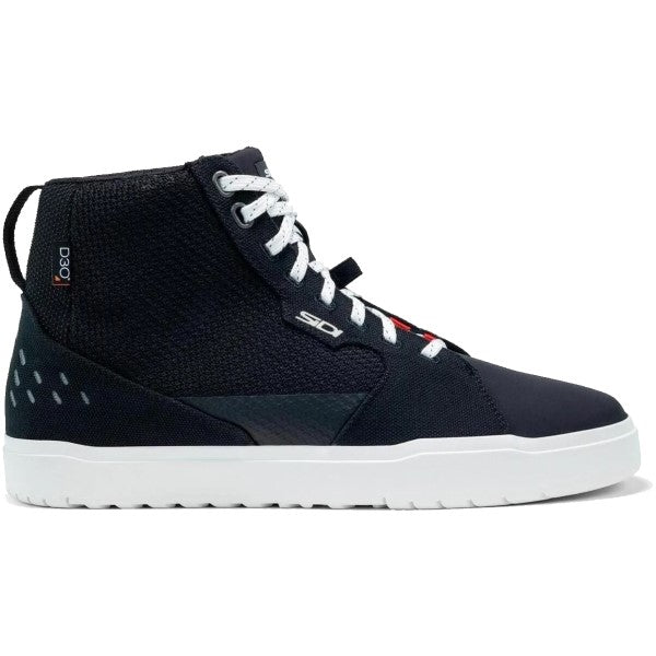 Chaussures de Moto ARX Air Noir/Blanc de gauche