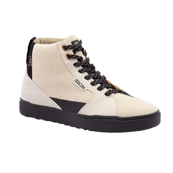 Chaussures de Moto ARX Air Beige incliné de gauche
