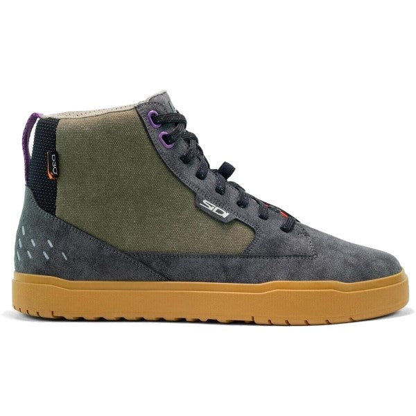 Chaussures de Moto ARX Vert/Noir de gauche