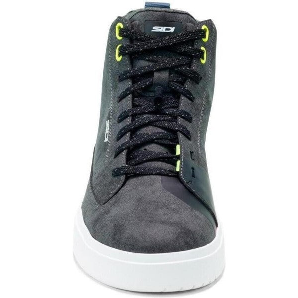 Chaussures de Moto ARX WP Noir/Blanc de face