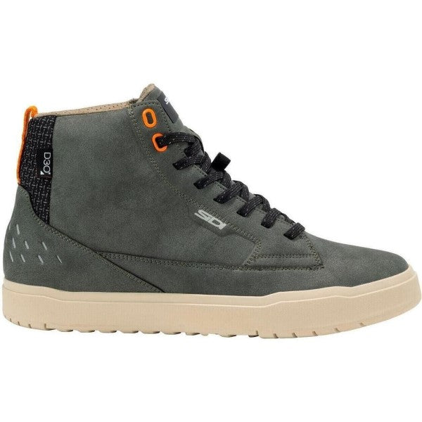 Chaussures de Moto ARX WP Gris/Brun de gauche