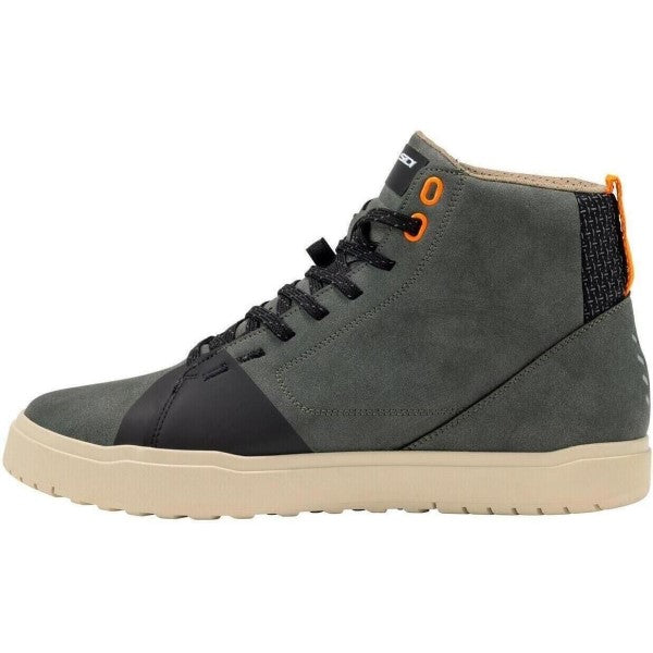 Chaussures de Moto ARX WP Gris/Brun de droite