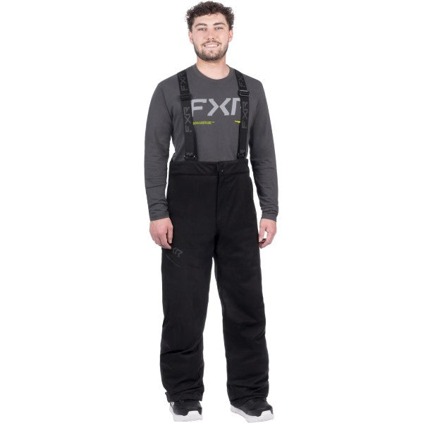 Pantalon Ascend/FXR/noir, de face