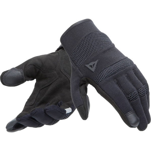 Gants de Moto Textile Athene Noir - Liquidation