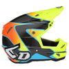 Casque de Motocross ATR-3Y Wave Carbone Jaune/Orange