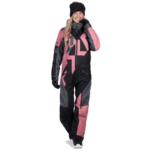 Ensemble de Motoneige Cold Cross CX FAST Isolé Femme/FXR, de face
