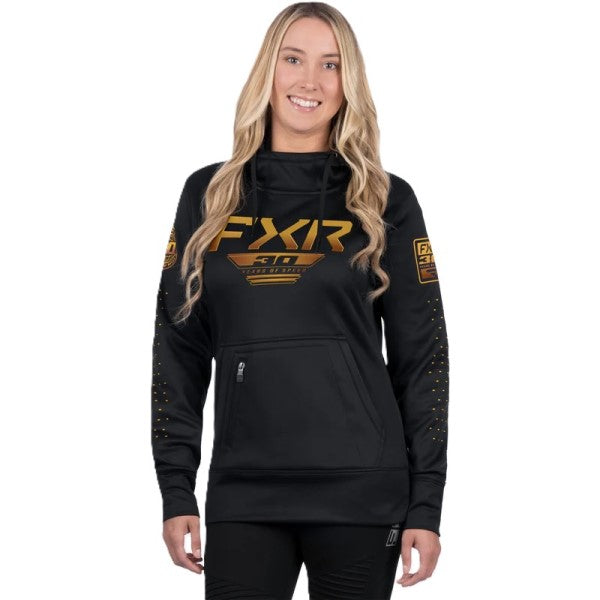 Coton Ouaté 30 Years of Speed Tech avec Capuche Femme Noir