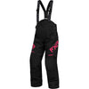 Pantalon de Motoneige Clutch Enfant 23 Noir/Gris/Rouge de face