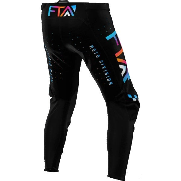 Pantalon de Motocross Stylz Moto Noir Dos